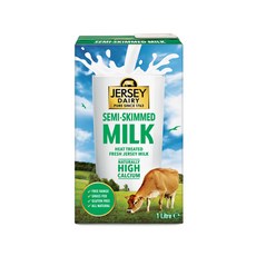 低脂牛奶, Semi Skimmed, 1L, 1入