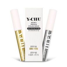 와이츄 더블 프리미엄 아이래쉬 세럼 속눈썹영양제 10ml x 2종 세트, 1세트