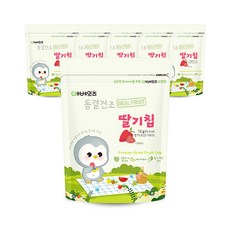 베베잇츠 동결건조 과일칩 12g, 딸기, 6개