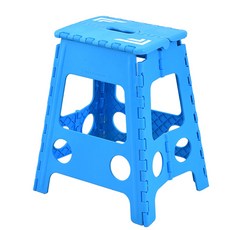 가팡 휴대용 접이식 의자 A, 블루, 1개