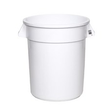 러버메이드커머셜프로덕츠 브루트 다용도 보관통 흰색 75L, 1개