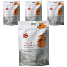 폴링인브이 반건조 파파야 과일칩, 80g, 4개