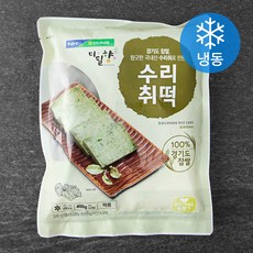 디딜향 수리취떡 (냉동), 400g, 1개