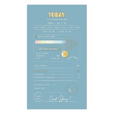 7321디자인 슬리핑피스 데일리 만년 다이어리 VOL 2, 스카이