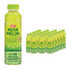 오케이에프 머스크멜론 음료, 500ml, 24개