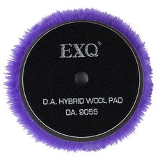 이엑스큐 듀얼 하이브리드 울패드 DA9055 138 x 130 x 15 mm, 퍼플, 1개