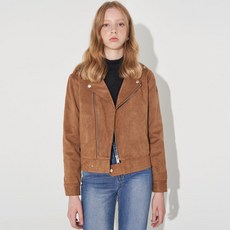 레이디볼륨 여성용 414 PREMNIM SUEDE RIDER 재킷