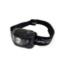 Camp 365運動識別傳感器電池式頭燈, 黑色的, 1個