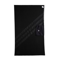 아디다스 3 스트라이프 블랭킷 GD8909, 블랙, 1개
