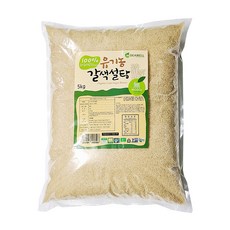 오가웰 유기농갈색설탕, 5kg, 1개