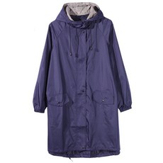 日常時尚釣魚雨衣 Y05, 深藍色