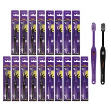 노르디코 해피할로윈 킨더 유아칫솔 2종 x 10p 세트, 퍼플 + 퍼플, 퍼플 + 블랙, 1세트