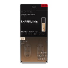 케이트 파우더리 스킨 메이커 미니 0.3ml, 02 웜 아리보리, 8개