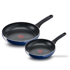 테팔 세라믹 포스 후라이팬 세트 2개, 혼합색상, 후라이팬 20cm + 28cm