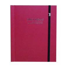 컬러 로얄 접착 포토앨범 ver5.1, 레드(블랙속지), 15매