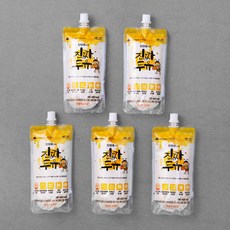 완주로컬푸드협동조합 진양콩으로 진하게 짜낸 꿀두유, 180ml, 5개
