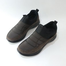 포브슈즈 남성용 마샤 겨울 방한 패딩 털 슬립온