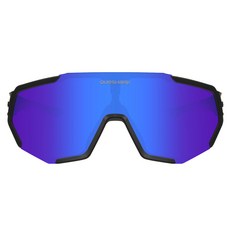 커샤크 스포츠 고글 자외선차단 도수클립 렌즈 교체형 QE48, Black Blue(QE48-BL)