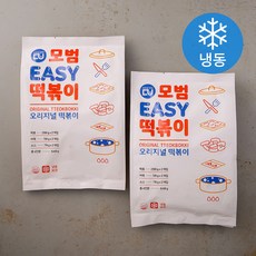 모범 EASY 떡볶이 (냉동), 640g, 2개