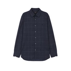 닥스 남성용 울 캐시미어 체크 셔츠 DMSH0D011B3