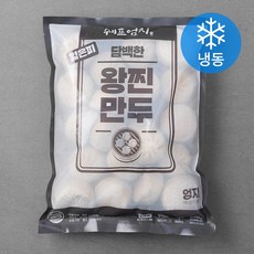 엄지식품 담백한 왕찐만두 (냉동), 1.1kg, 1개