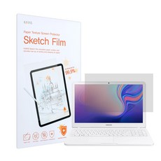 파인피아 종이질감 노트북 액정보호필름 삼성 노트북 NT550EBA, 1세트