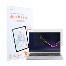 파인피아 종이질감 노트북 액정보호필름 삼성 노트북 NT550XCJ, 1세트