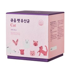 큐옴 3000억 유산균 비오틴 + 오메가3 + 타우린 고양이영양제 2g, 30개