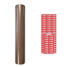 비접착 구리 항균필름 + 안내 스티커 랜덤발송 70p 세트, 1세트