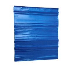 그린팩코리아 배접 경량 비닐봉투 블루 소 200p, 1개