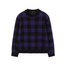 온앤온 여성용 체크 자수 풀오버 JK0WP726