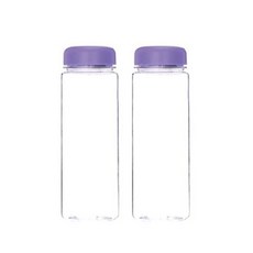 보틀트리 무지 미니 트라이탄 마이보틀 2p, 퍼플, 500ml, 2개