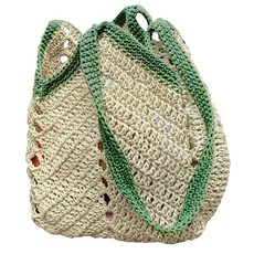 라탄사각에코백