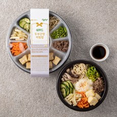 쉐푸드 두부간장비빔밥, 614g, 1개