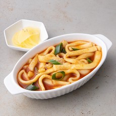 오분떡볶이 납작 + 단무지 4인분 세트 오리지널맛, 1세트
