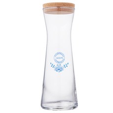 알린 쯔비벨블루 디켄터 카라페 유리와인 쥬스물병, 610ml