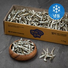 이어수산 한려수어 남해안 조림국물용 멸치 고주바 안주용 (냉동), 1.5kg, 1개