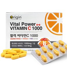 오리진 활력 비타민C 1000, 90정, 1개