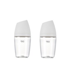 티지엠 트라이탄 젖병 240ml 2p, 퓨어화이트, 2개