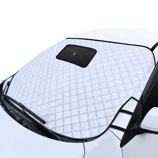 킨톤 성에방지커버 햇빛가리개 블랙박스 오픈형 앞유리용+보관용 가방, 1개