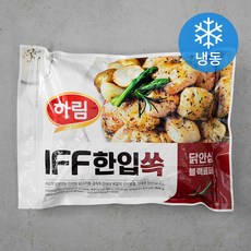 하림 IFF 한입쏙 닭안심 블랙페퍼 (냉동), 800g, 1개
