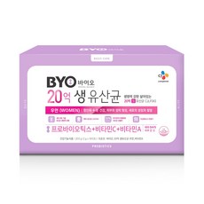 BYO 20억 생유산균 우먼 비타민A, 2g, 100개
