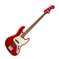 스콰이어 Contemporary Jazz Bass Laurel 베이스 기타 + 구성품 11종 세트, Dark Metallic Red(기타), 랜덤발송(카포, 융), 흰색(픽크), 노란색(피크케이스), 검정(줄감개)