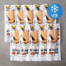 햇살닭 닭가슴살핫바 오리지널 (냉동), 80g, 10개