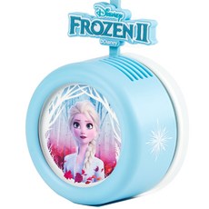 로이체 디즈니 휴대용 날개없는 안전한 목걸이 선풍기 겨울왕국, DSNY-RNF-A-ES, 엘사