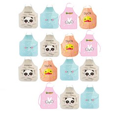 캐릭터방수앞치마