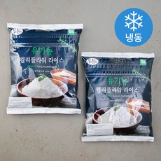 유기가공식품 인증 컬리플라워 라이스 (냉동), 500g, 2개