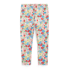  폴로 랄프 로렌 여아용 플로럴 스트레치 저지 레깅스 CWPOPNTR4G20004600 