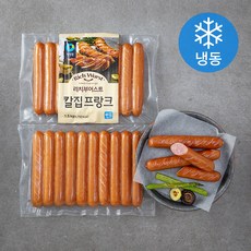 대상 리치부어스트 칼집 프랑크 (냉동), 750g, 2개