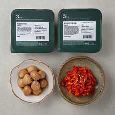집반찬연구소 메추리알 간장조림 230g + 무말랭이무침 150g, 1세트